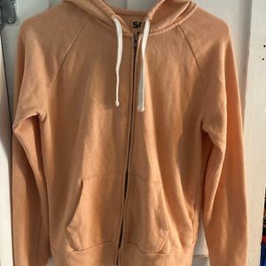 SO zipped up woman’s hoodie size medium